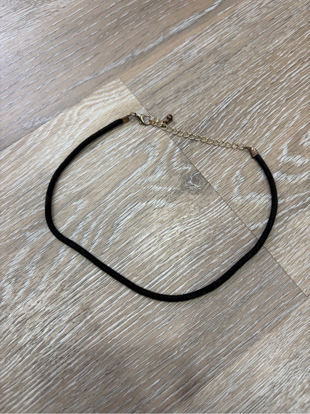 Black Velvet Choker Necklace - Elegant Minimalist